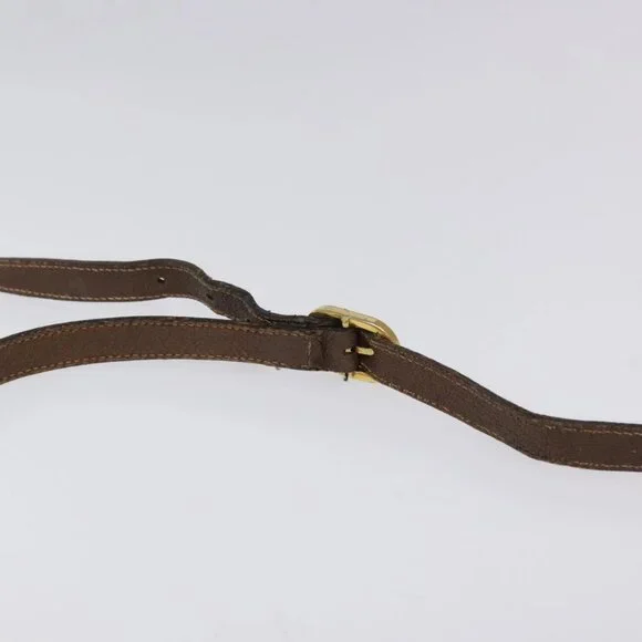 GUCCI GG Supreme Web Sherry Line Bag PVC Beige Gold 89 02 032 Auth - Picture 5 of 16